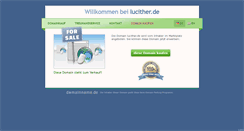 Desktop Screenshot of lucither.de